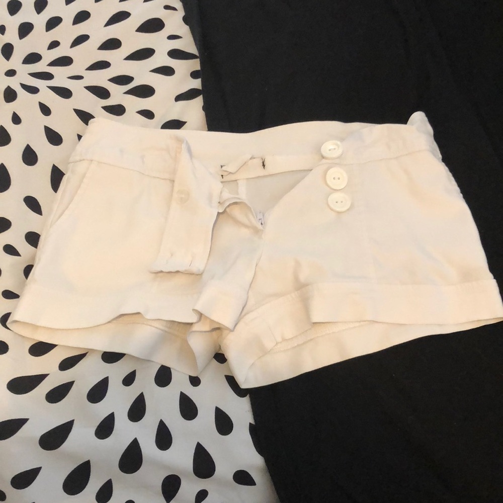 White shorts
